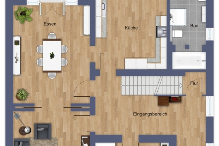Grundriss Erdgeschoss