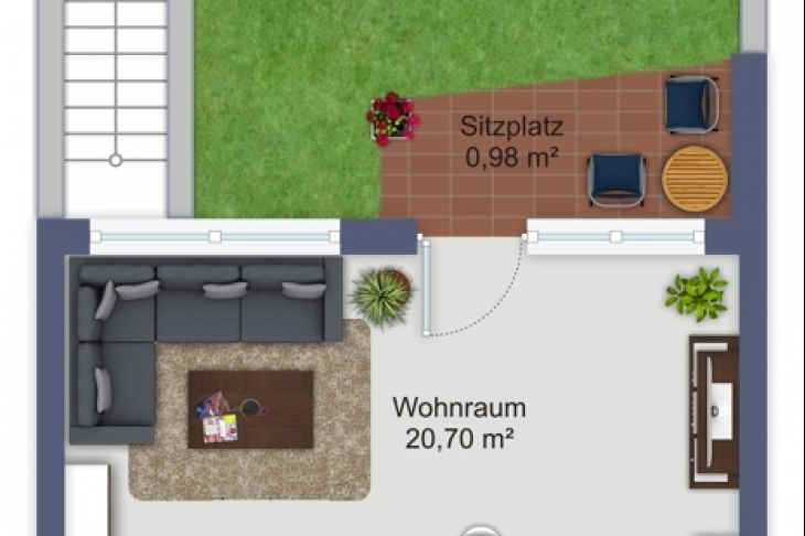 Grundriss Erdgeschoss