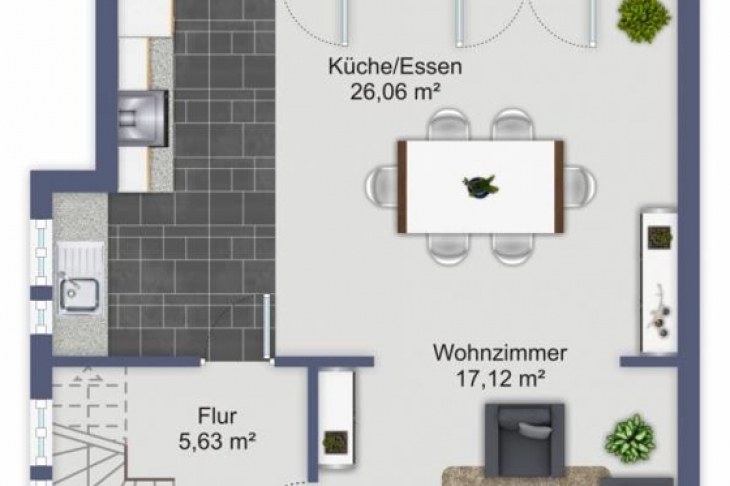 Grundriss Erdgeschoss
