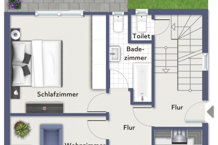 Grundriss Erdgeschoss