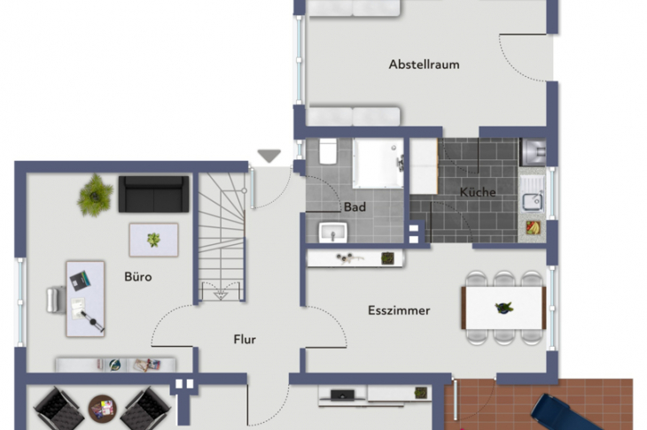 Grundriss Erdgeschoss