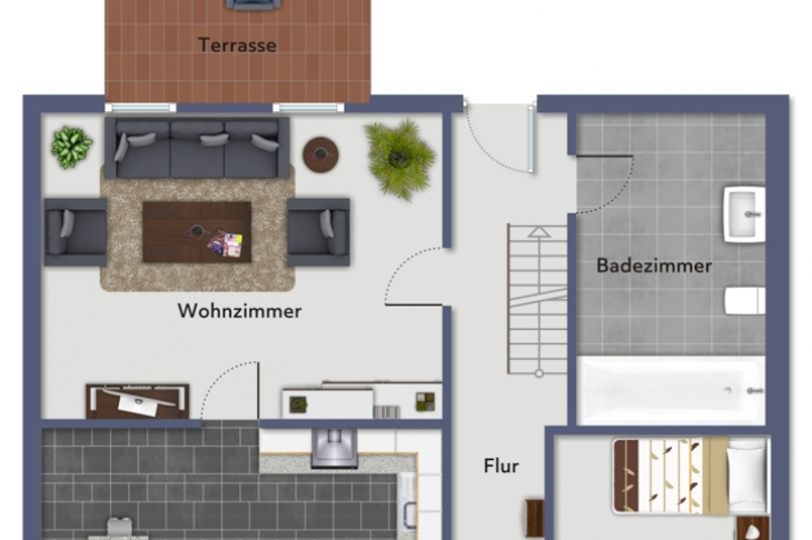 Grundriss Erdgeschoss