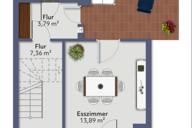 Grundriss Erdgeschoss