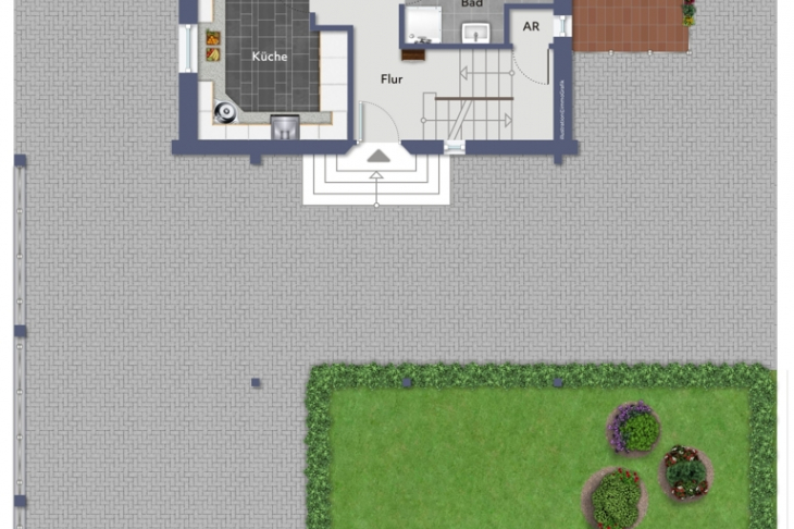 Grundriss Erdgeschoss