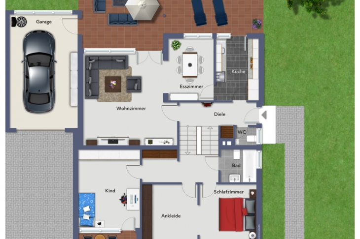 Grundriss Erdgeschoss