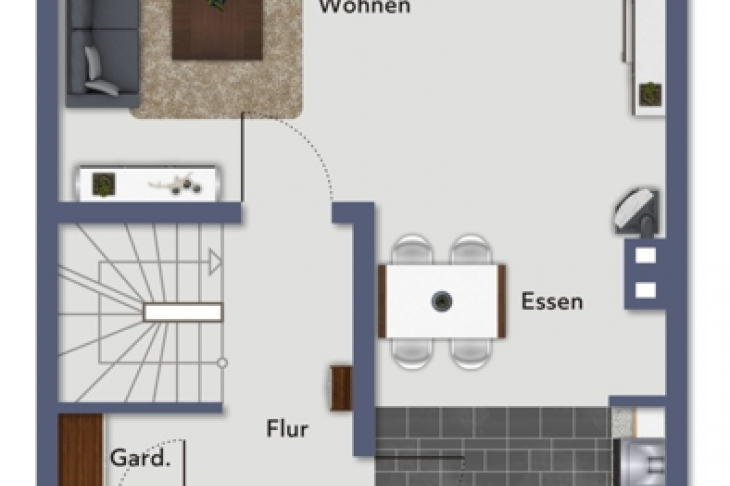 Grundriss Erdgeschoss