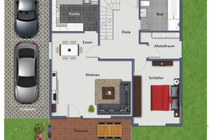 Grundriss Erdgeschoss