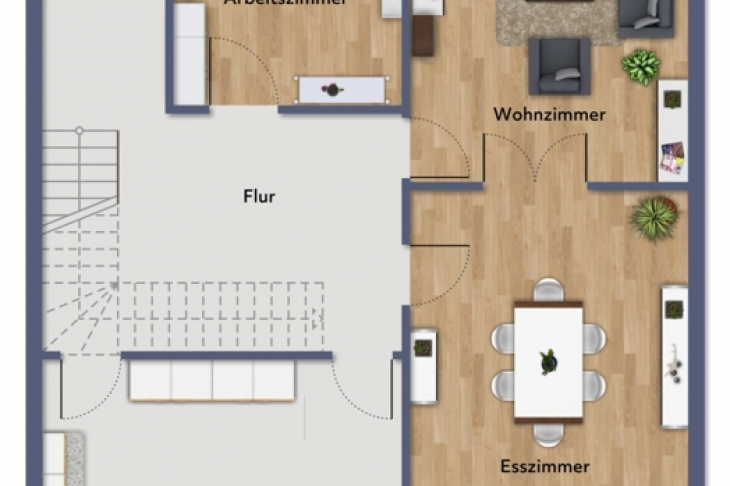 Grundriss Erdgeschoss