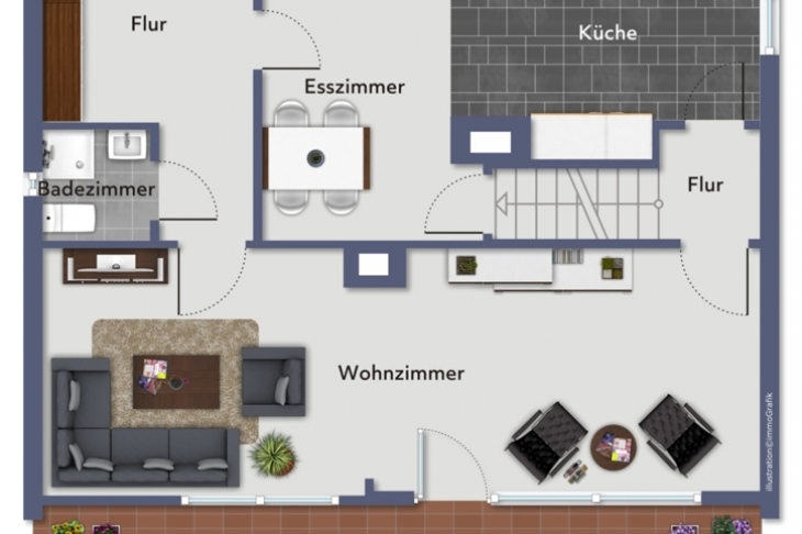Grundriss Erdgeschoss