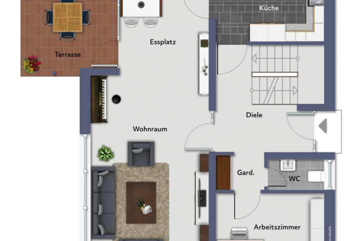 Grundriss Erdgeschoss