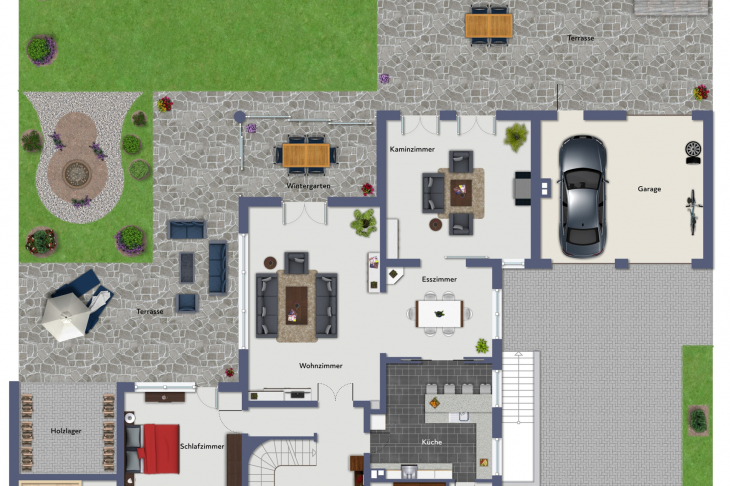 Grundriss Erdgeschoss