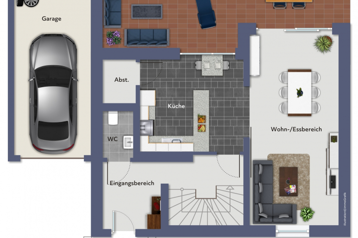 Grundriss Erdgeschoss