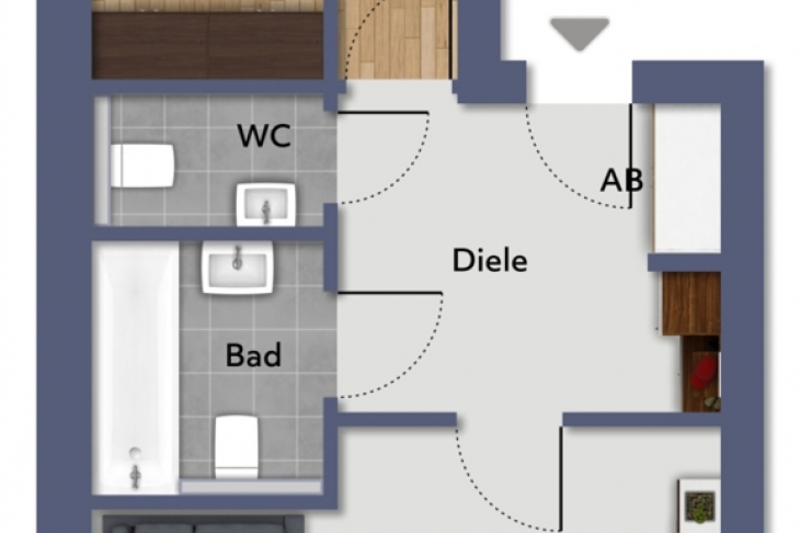 Grundriss Erdgeschoss