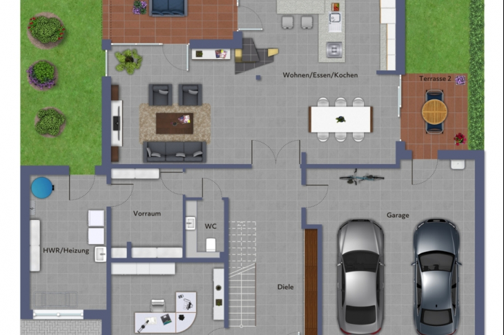 Grundriss Erdgeschoss