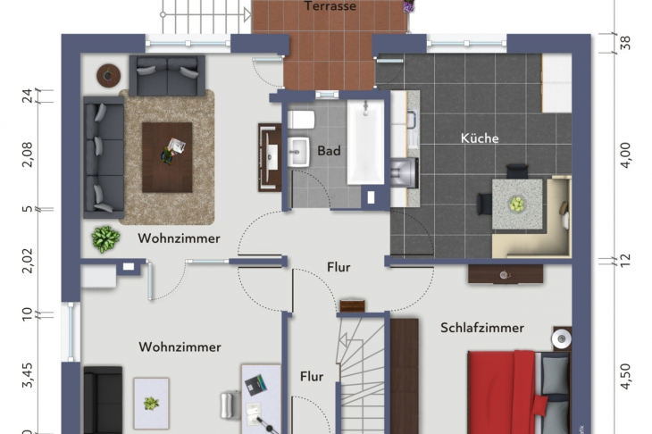 Grundriss Erdgeschoss