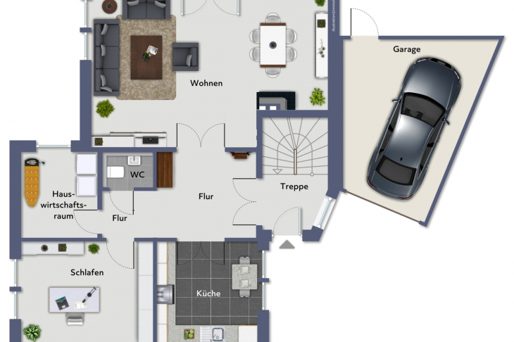 Grundriss Erdgeschoss