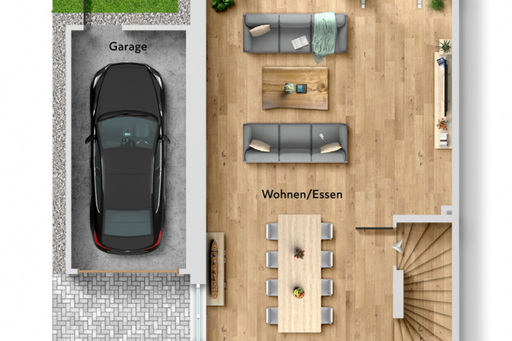 Grundriss Erdgeschoss