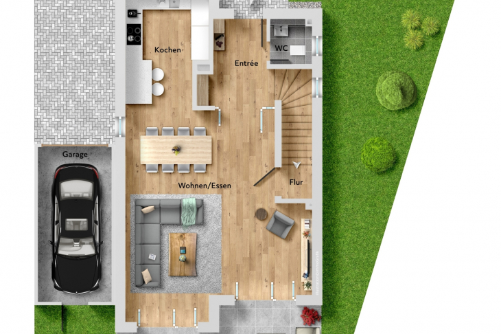 Grundriss Erdgeschoss