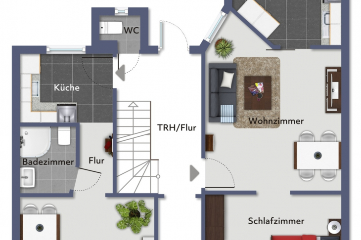 Grundriss Erdgeschoss