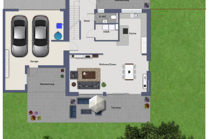 Grundriss Erdgeschoss