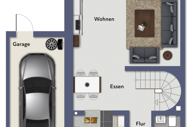 Grundriss Erdgeschoss