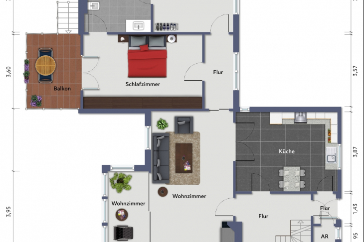 Grundriss Erdgeschoss