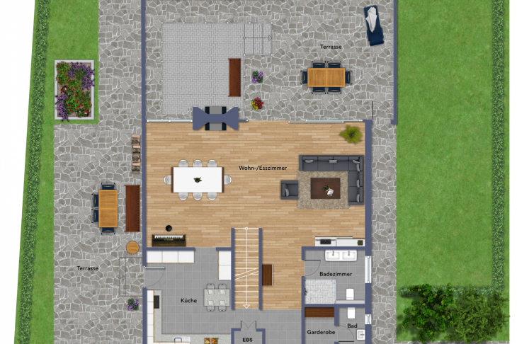 Grundriss Erdgeschoss