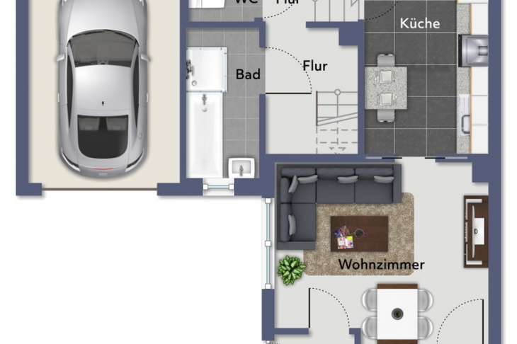 Grundriss Erdgeschoss