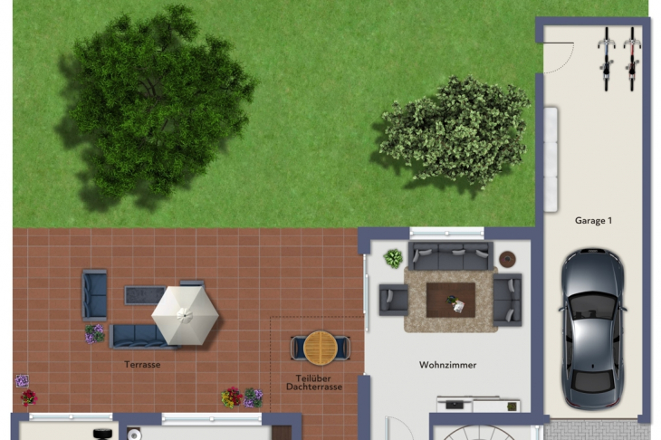 Grundriss Erdgeschoss