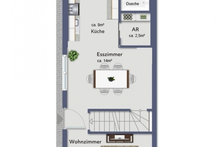 Grundriss Erdgeschoss
