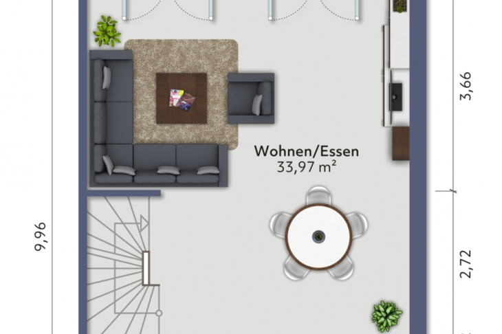 Grundriss Erdgeschoss