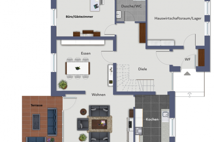 Grundriss Erdgeschoss