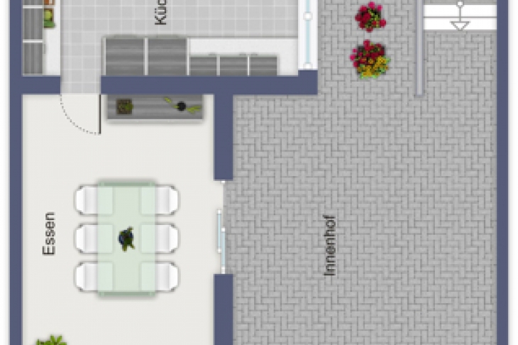 Grundriss Erdgeschoss EFH