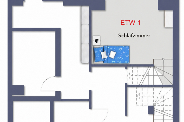 Grundriss ETW 1, Souterrain