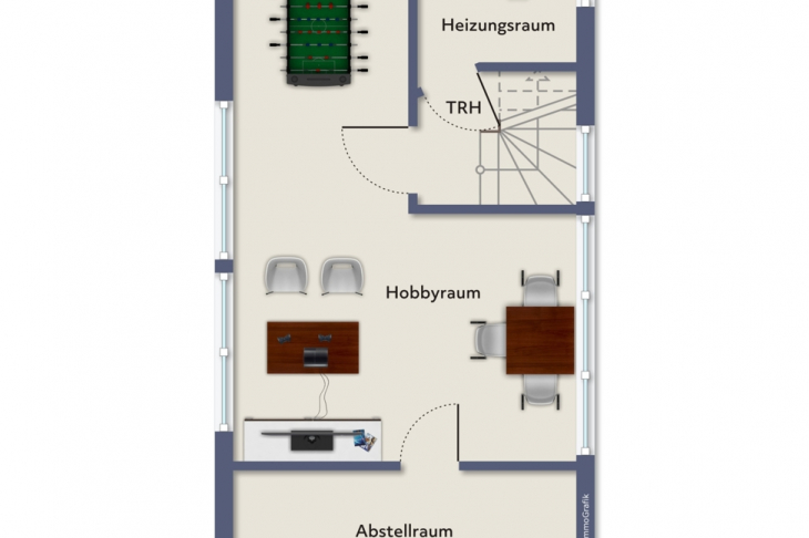 Grundriss Haupthaus Dachgeschoss
