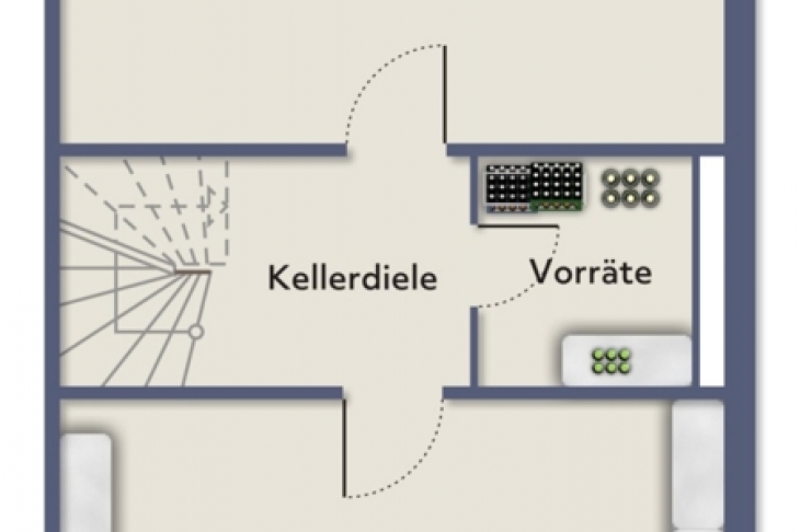 Grundriss Keller