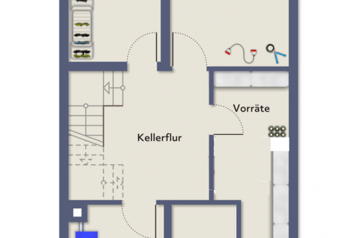 Grundriss Keller