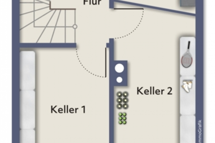 Grundriss Keller