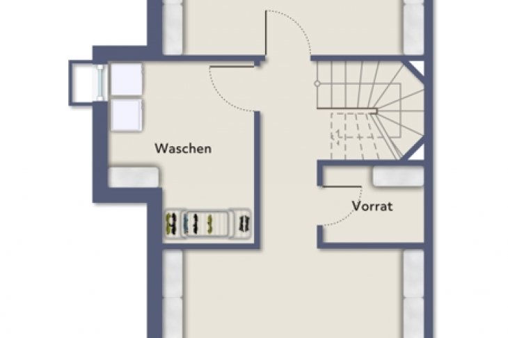 Grundriss Keller