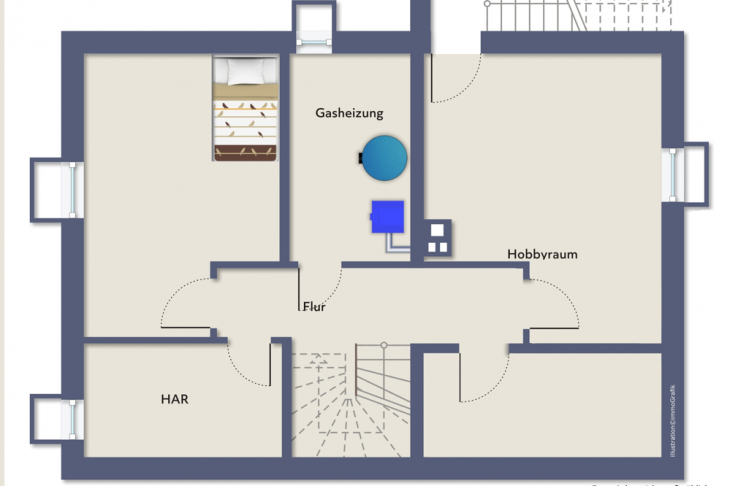 Grundriss Keller