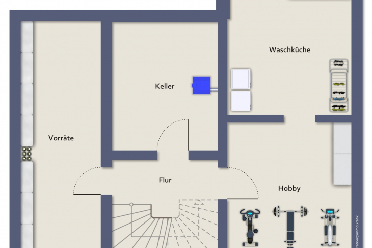 Grundriss Keller