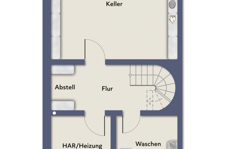 Grundriss Keller