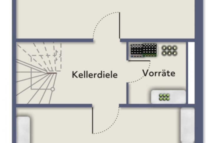 Grundriss Keller