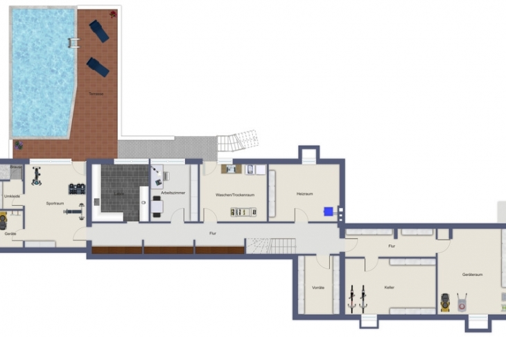 Grundriss Kellergeschoss