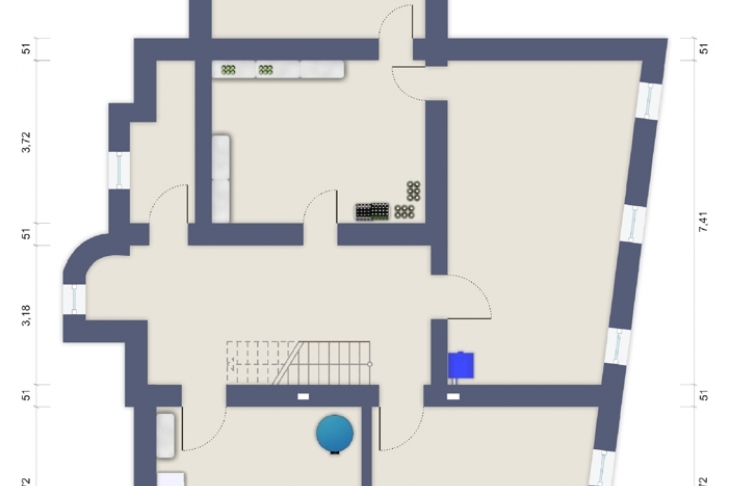 Grundriss Kellergeschoss