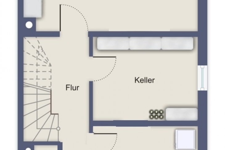 Grundriss Kellergeschoss