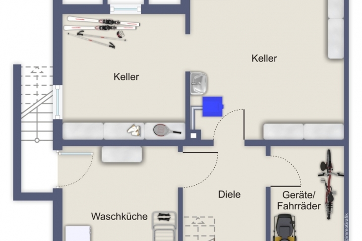 Grundriss Kellergeschoss