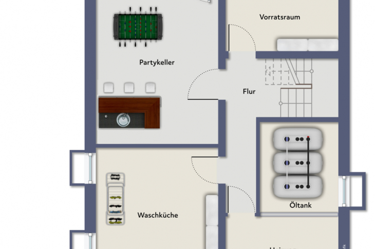 Grundriss Kellergeschoss