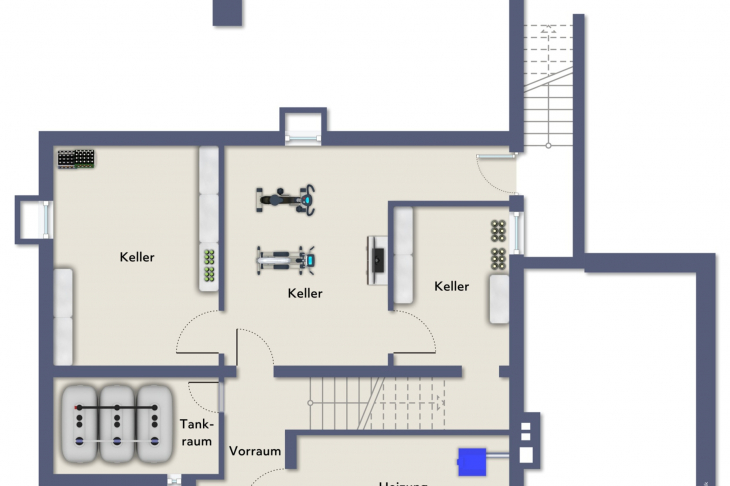 Grundriss Kellergeschoss