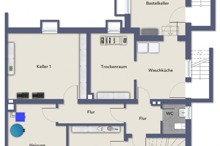 Grundriss Kellergeschoss